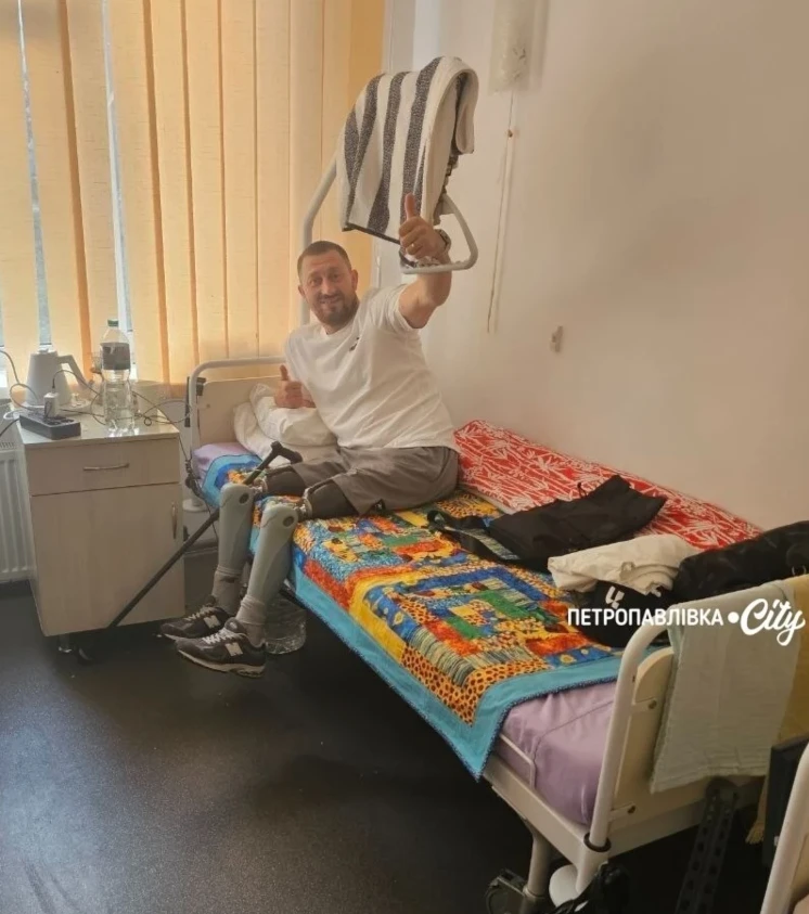 «Я вчуся ходити заново»: новий сенс життя після фронту Олександра Стеця