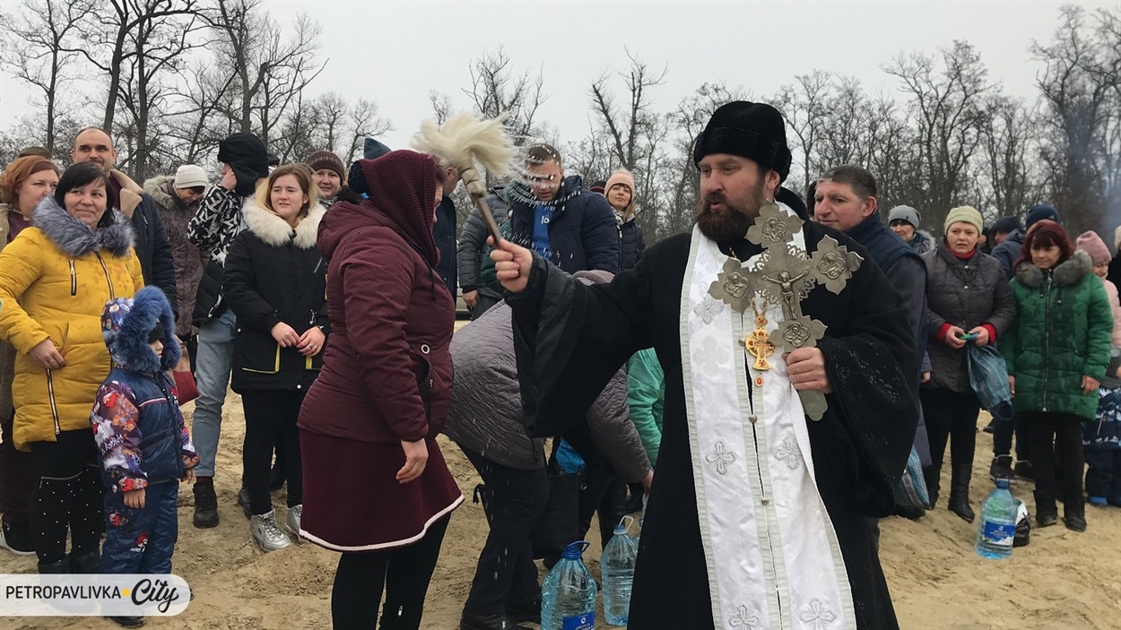 Настоятель Олексій: освячення води на річці