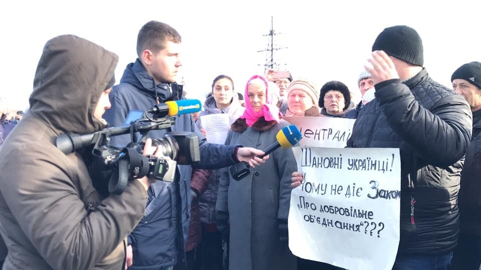 Жителі перекрили дорогу&nbsp;загальнодержавного значення