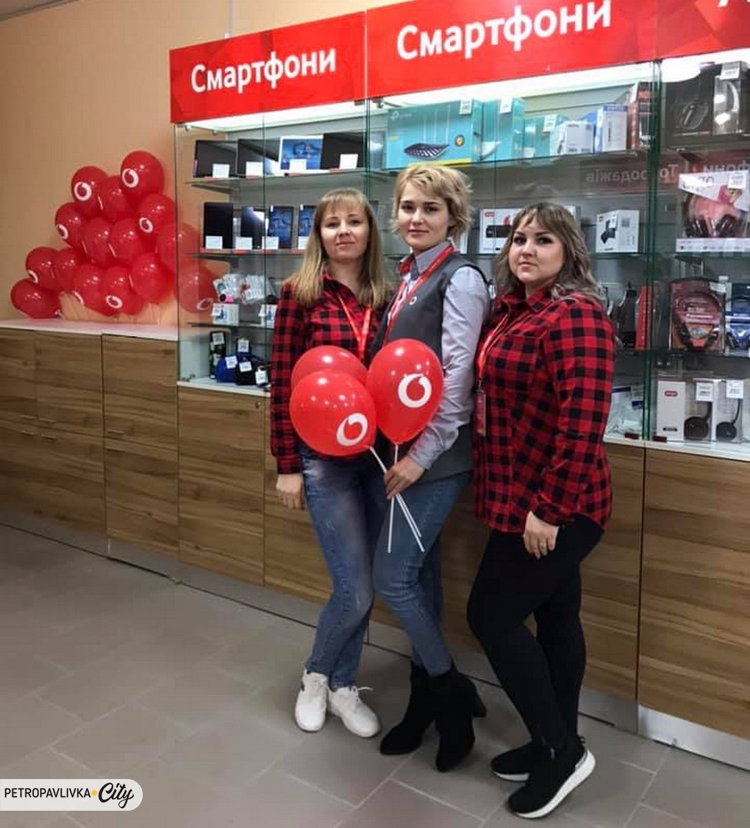 У магазині Vodafone
