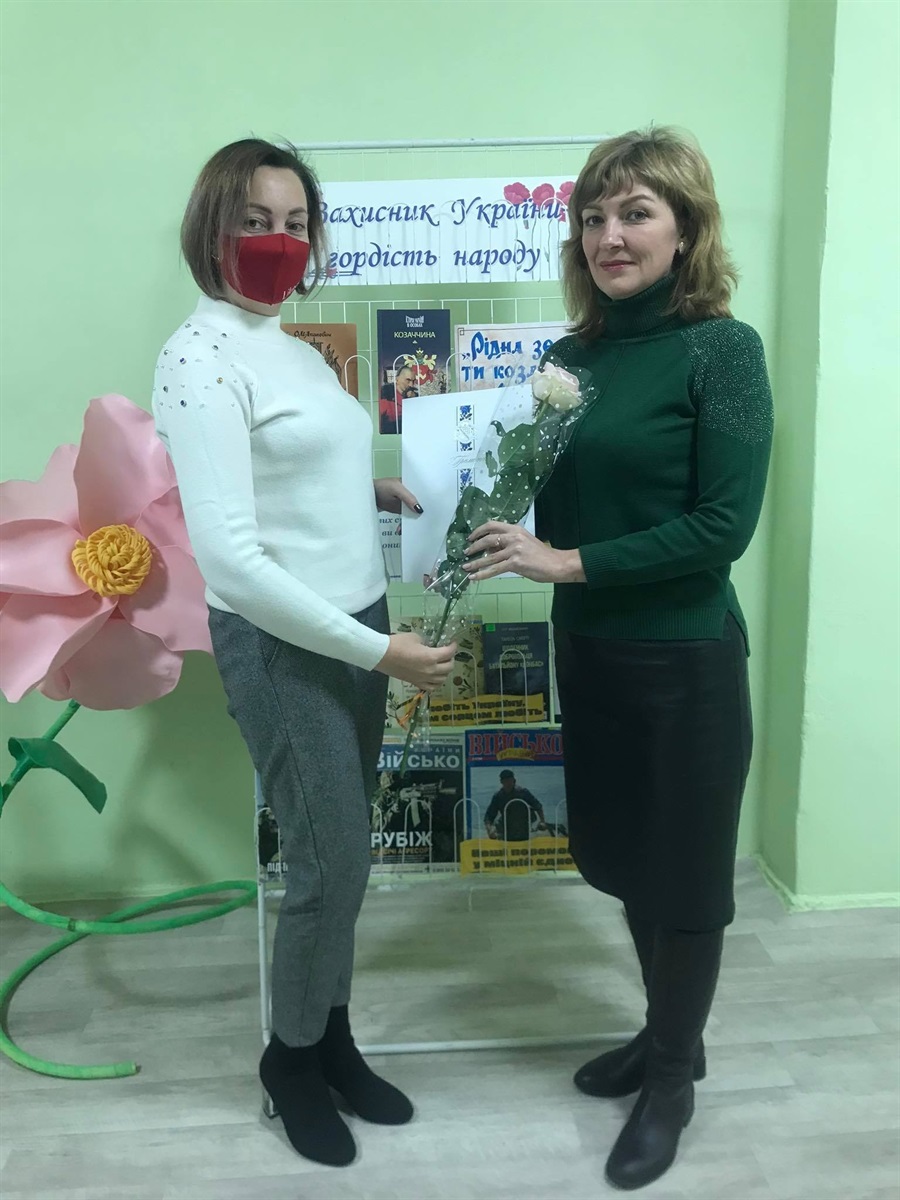 Нагородження Людмили Поляновської