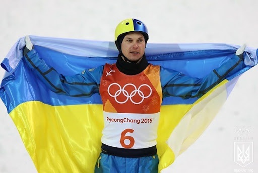 Золоту нагороду виборов Олександр Абраменко у лижній акробатиці, 2018 рік