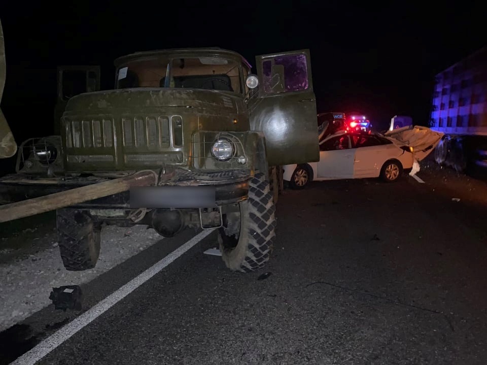 Автотроща на трасі Знам'янка-Луганськ-Ізварино