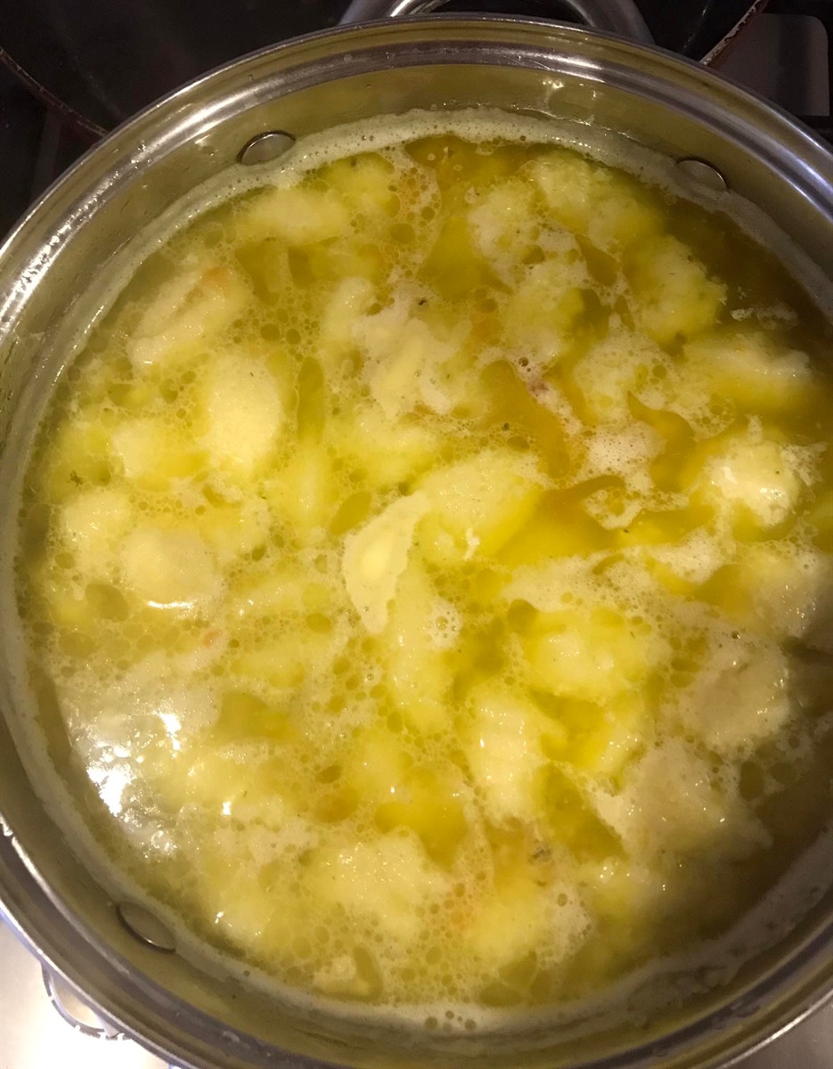 Суп з лінивими галушками