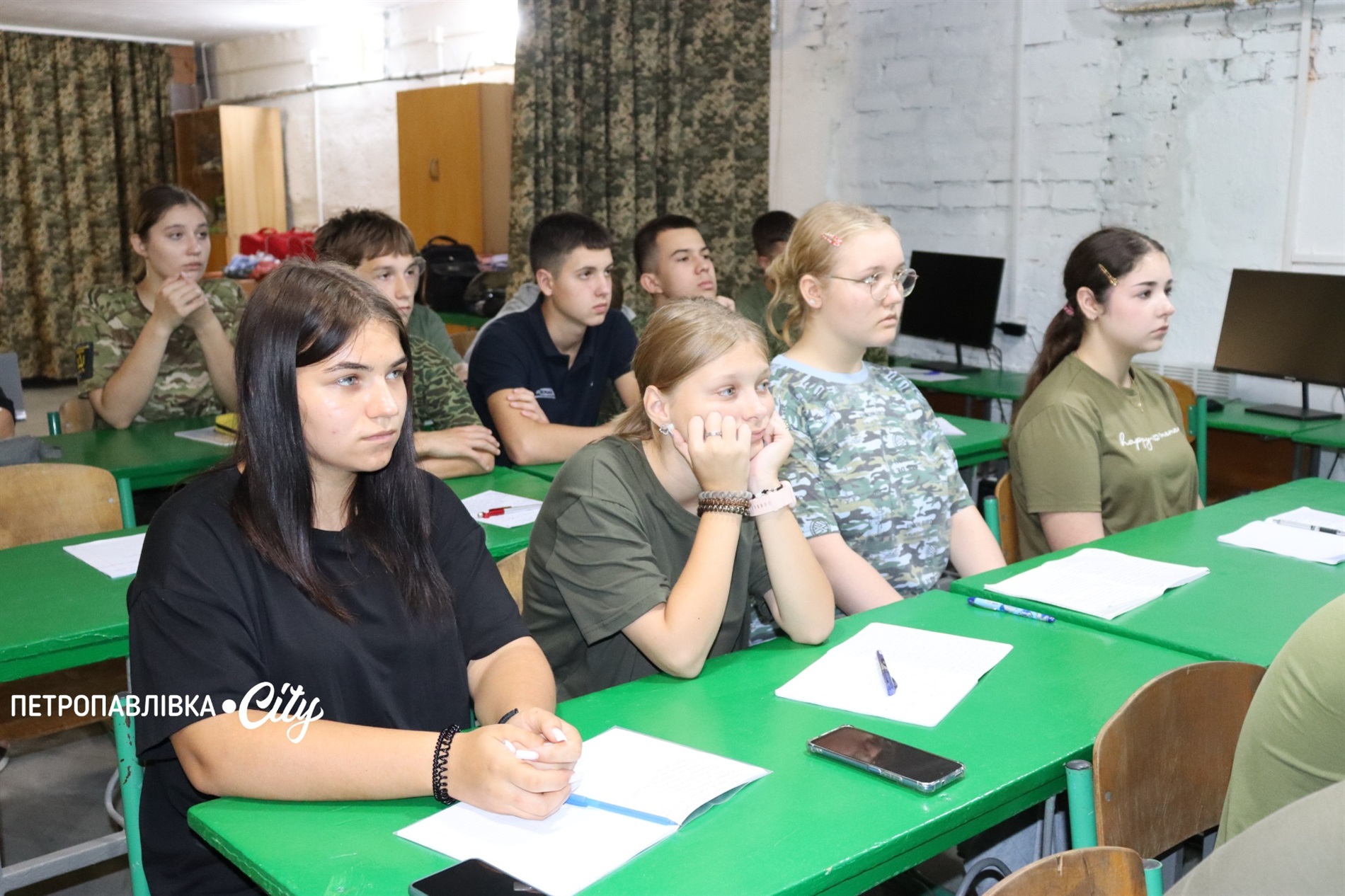 Перший урок: у Миколаївському ліцеї відкрили сучасний клас патріотичного виховання (ВІДЕО)