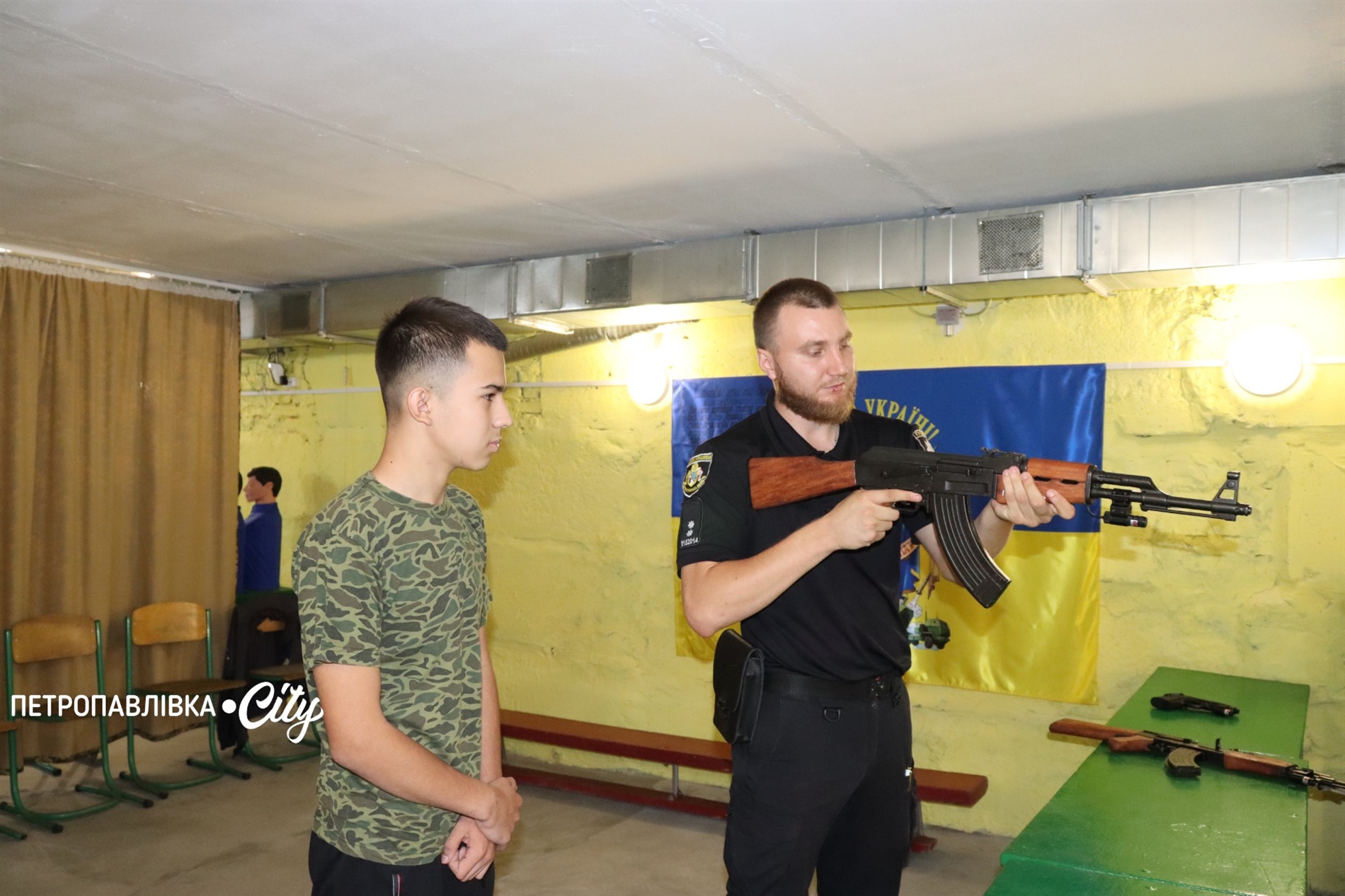 Перший урок: у Миколаївському ліцеї відкрили сучасний клас патріотичного виховання (ВІДЕО)