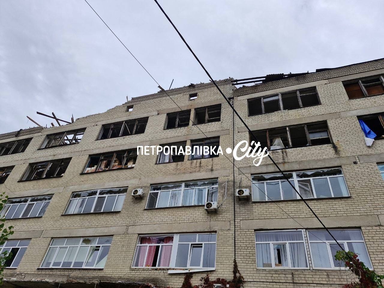 Ніч у Петропавлівці: дрони, вибухи і лікарня під ударом