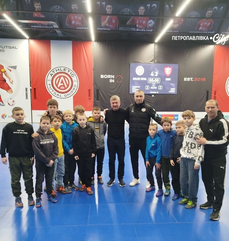 Діти з Миколаївської громади побували на матчі чемпіонату України з футзалу
