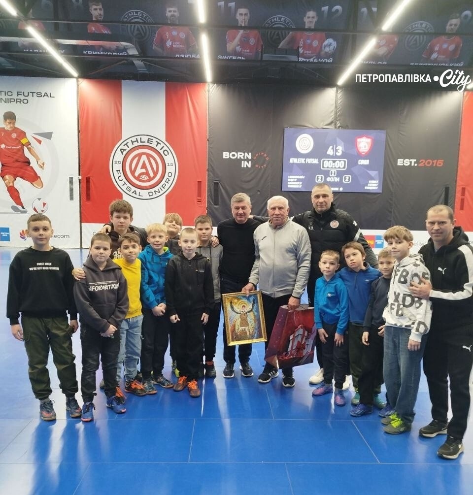 Діти з Миколаївської громади побували на матчі чемпіонату України з футзалу